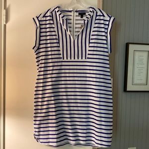 J. Crew Striped Dress Size XL NWT